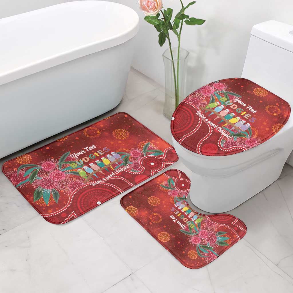 Australia Budgerigar Christmas Personalised Bathroom Set Budgies Hakea Have A Good Chrissie - Aussie Hoodie