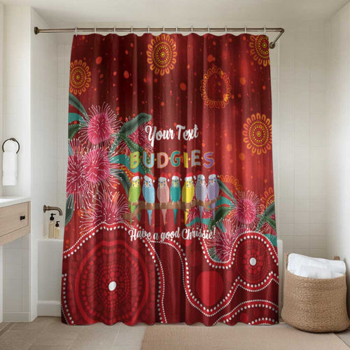Australia Budgerigar Christmas Personalised Bathroom Set Budgies Hakea Have A Good Chrissie - Aussie Hoodie
