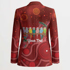 Australia Budgerigar Christmas Personalised Blazer Budgies Hakea Have A Good Chrissie - Aussie Hoodie