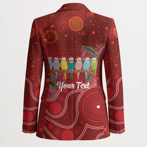 Australia Budgerigar Christmas Personalised Blazer Budgies Hakea Have A Good Chrissie - Aussie Hoodie