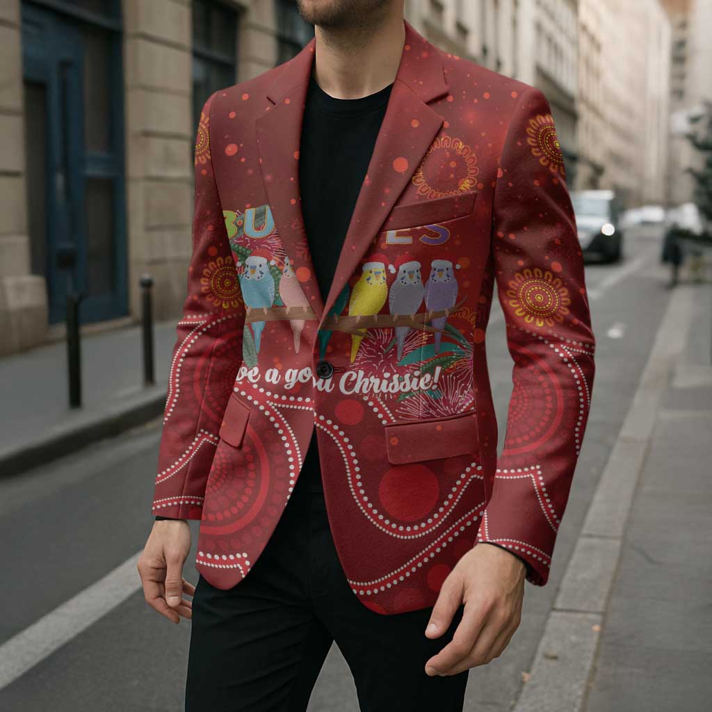 Australia Budgerigar Christmas Personalised Blazer Budgies Hakea Have A Good Chrissie - Aussie Hoodie