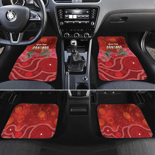 Australia Budgerigar Christmas Personalised Car Mats Budgies Hakea Have A Good Chrissie - Aussie Hoodie