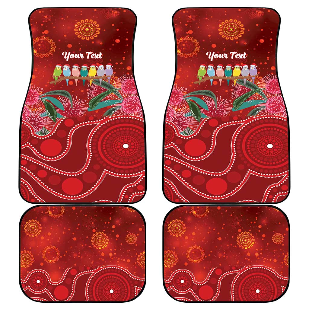 Australia Budgerigar Christmas Personalised Car Mats Budgies Hakea Have A Good Chrissie - Aussie Hoodie