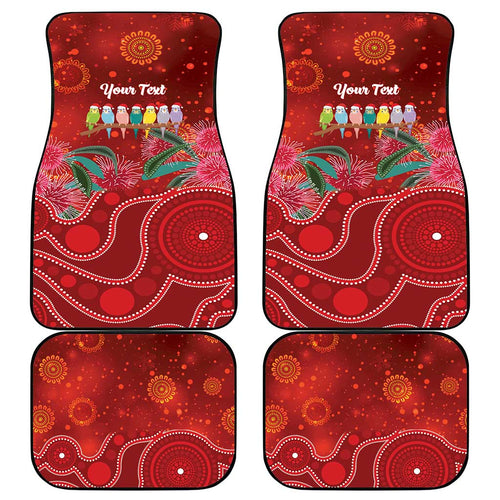 Australia Budgerigar Christmas Personalised Car Mats Budgies Hakea Have A Good Chrissie - Aussie Hoodie