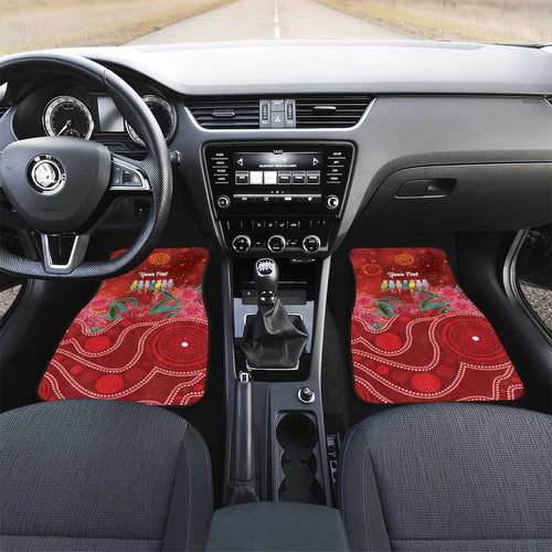 Australia Budgerigar Christmas Personalised Car Mats Budgies Hakea Have A Good Chrissie - Aussie Hoodie