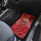 Australia Budgerigar Christmas Personalised Car Mats Budgies Hakea Have A Good Chrissie - Aussie Hoodie