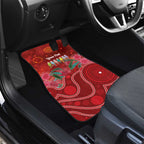 Australia Budgerigar Christmas Personalised Car Mats Budgies Hakea Have A Good Chrissie - Aussie Hoodie