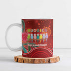 Australia Budgerigar Christmas Personalised Ceramic Mug Budgies Hakea Have A Good Chrissie - Aussie Hoodie