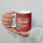 Australia Budgerigar Christmas Personalised Ceramic Mug Budgies Hakea Have A Good Chrissie - Aussie Hoodie