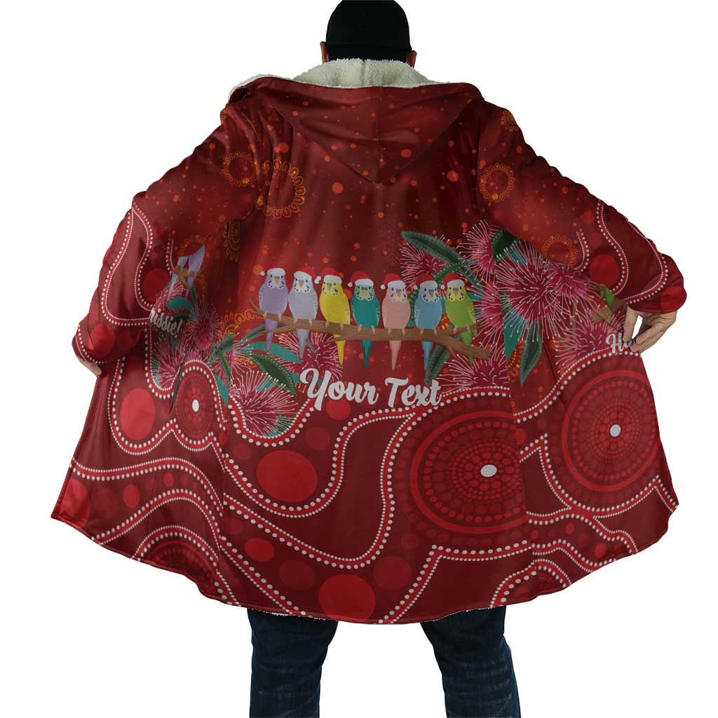 Australia Budgerigar Christmas Personalised Cloak Budgies Hakea Have A Good Chrissie - Aussie Hoodie