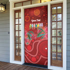 Australia Budgerigar Christmas Personalised Door Cover Budgies Hakea Have A Good Chrissie - Aussie Hoodie