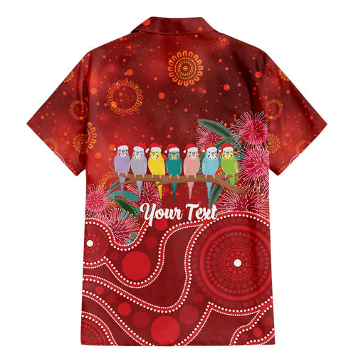 Australia Budgerigar Christmas Personalised Family Matching Mermaid Dress and Hawaiian Shirt Budgies Hakea Have A Good Chrissie - Aussie Hoodie