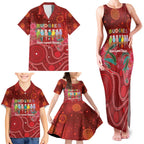 Australia Budgerigar Christmas Personalised Family Matching Tank Maxi Dress and Hawaiian Shirt Budgies Hakea Have A Good Chrissie - Aussie Hoodie