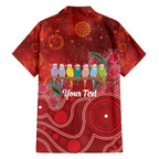 Australia Budgerigar Christmas Personalised Family Matching Tank Maxi Dress and Hawaiian Shirt Budgies Hakea Have A Good Chrissie - Aussie Hoodie