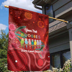 Australia Budgerigar Christmas Personalised Garden Flag Budgies Hakea Have A Good Chrissie - Aussie Hoodie