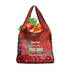 Australia Budgerigar Christmas Personalised Grocery Bag Budgies Hakea Have A Good Chrissie - Aussie Hoodie