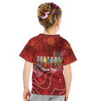 Australia Budgerigar Christmas Personalised Kid T Shirt Budgies Hakea Have A Good Chrissie - Aussie Hoodie