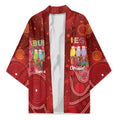 Australia Budgerigar Christmas Personalised Kimono Budgies Hakea Have A Good Chrissie - Aussie Hoodie