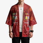Australia Budgerigar Christmas Personalised Kimono Budgies Hakea Have A Good Chrissie - Aussie Hoodie