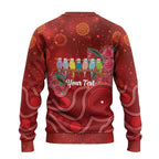 Australia Budgerigar Christmas Personalised Ugly Christmas Sweater Budgies Hakea Have A Good Chrissie - Aussie Hoodie