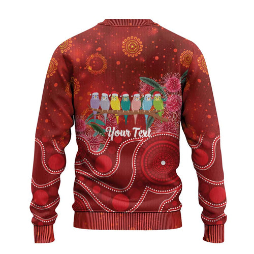 Australia Budgerigar Christmas Personalised Ugly Christmas Sweater Budgies Hakea Have A Good Chrissie - Aussie Hoodie