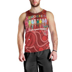 Australia Budgerigar Christmas Personalised Men Tank Top Budgies Hakea Have A Good Chrissie - Aussie Hoodie