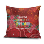 Australia Budgerigar Christmas Personalised Pillow Cover Budgies Hakea Have A Good Chrissie - Aussie Hoodie