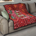 Australia Budgerigar Christmas Personalised Quilt Budgies Hakea Have A Good Chrissie - Aussie Hoodie