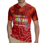 Australia Budgerigar Christmas Personalised Rugby Jersey Budgies Hakea Have A Good Chrissie - Aussie Hoodie