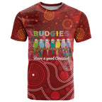 Australia Budgerigar Christmas Personalised T Shirt Budgies Hakea Have A Good Chrissie - Aussie Hoodie