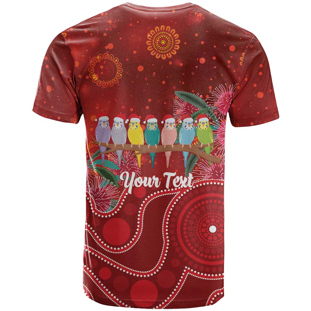 Australia Budgerigar Christmas Personalised T Shirt Budgies Hakea Have A Good Chrissie - Aussie Hoodie