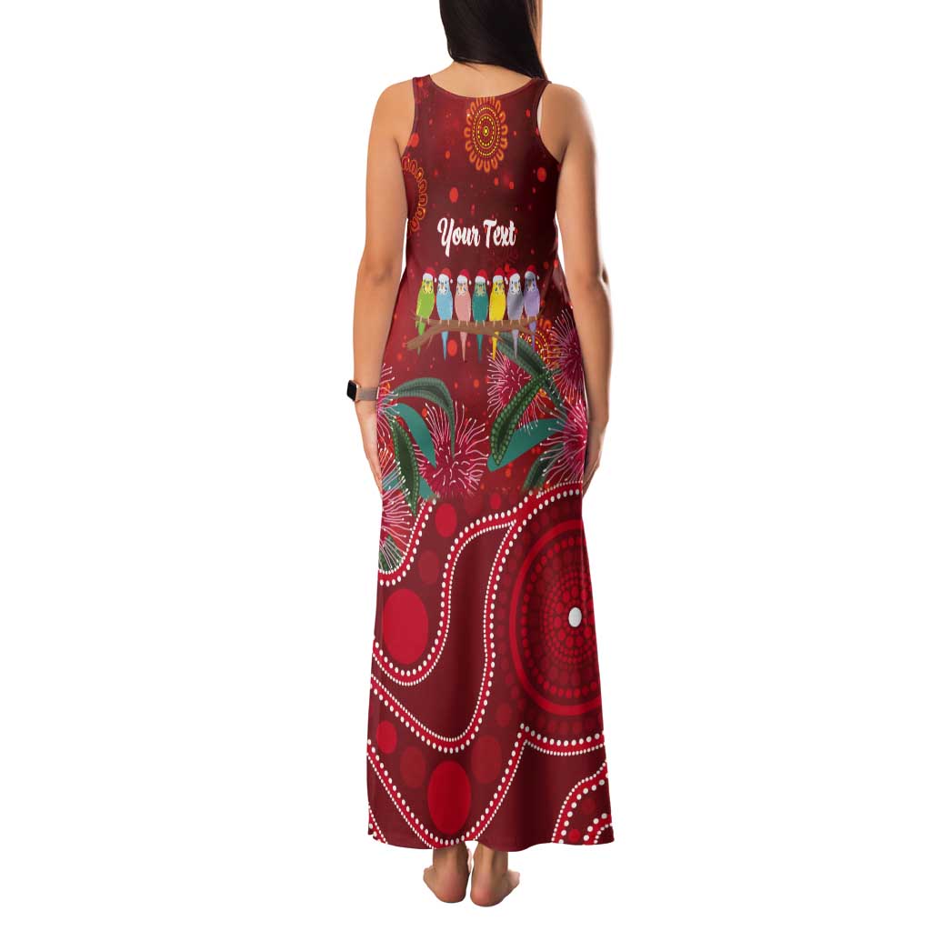 Australia Budgerigar Christmas Personalised Tank Maxi Dress Budgies Hakea Have A Good Chrissie - Aussie Hoodie