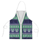 New Zealand Warriors Rugby Christmas Apron Seamless Cardigan Inspired