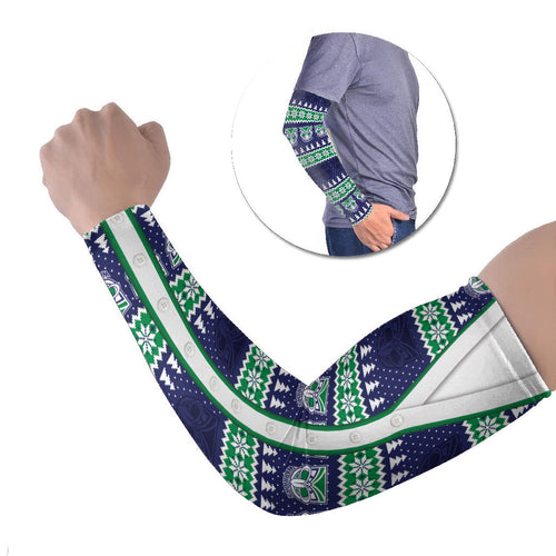 New Zealand Warriors Rugby Christmas Arm Sleeves Seamless Cardigan Inspired