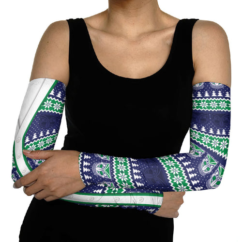New Zealand Warriors Rugby Christmas Arm Sleeves Seamless Cardigan Inspired