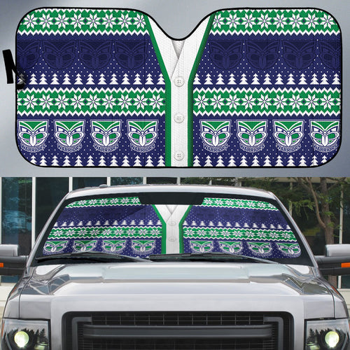 New Zealand Warriors Rugby Christmas Auto Sun Shade Seamless Cardigan Inspired