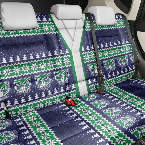 New Zealand Warriors Rugby Christmas Back Car Seat Cover Seamless Cardigan Inspired