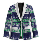 New Zealand Warriors Rugby Christmas Blazer Seamless Cardigan Inspired