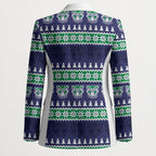 New Zealand Warriors Rugby Christmas Blazer Seamless Cardigan Inspired