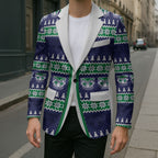 New Zealand Warriors Rugby Christmas Blazer Seamless Cardigan Inspired