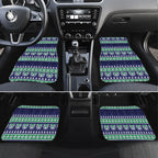 New Zealand Warriors Rugby Christmas Car Mats Seamless Cardigan Inspired