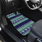 New Zealand Warriors Rugby Christmas Car Mats Seamless Cardigan Inspired