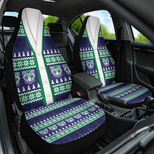 New Zealand Warriors Rugby Christmas Car Seat Cover Seamless Cardigan Inspired