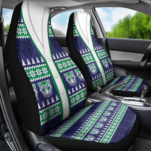 New Zealand Warriors Rugby Christmas Car Seat Cover Seamless Cardigan Inspired