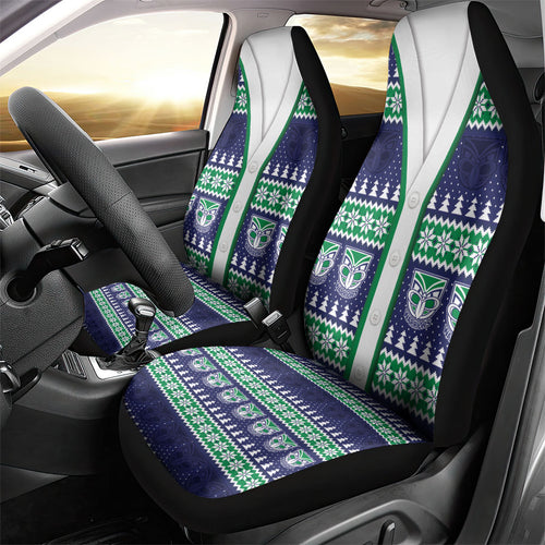 New Zealand Warriors Rugby Christmas Car Seat Cover Seamless Cardigan Inspired