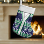 New Zealand Warriors Rugby Christmas Stocking Seamless Cardigan Inspired
