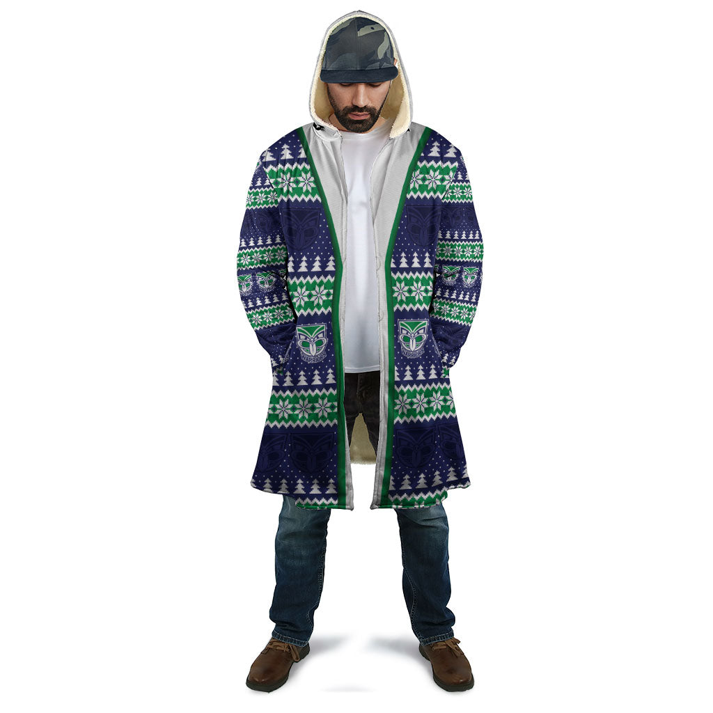 New Zealand Warriors Rugby Christmas Cloak Seamless Cardigan Inspired