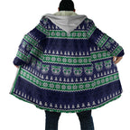 New Zealand Warriors Rugby Christmas Cloak Seamless Cardigan Inspired