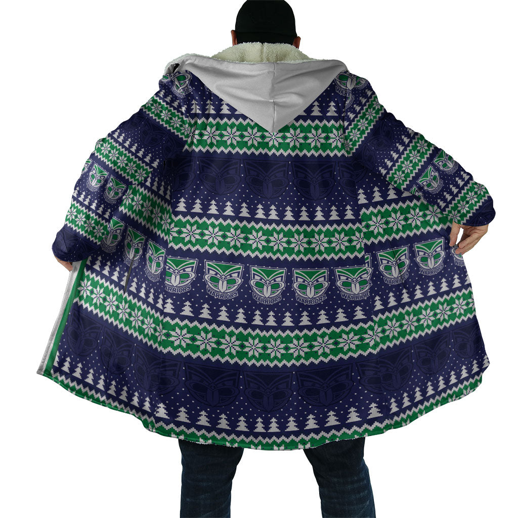New Zealand Warriors Rugby Christmas Cloak Seamless Cardigan Inspired