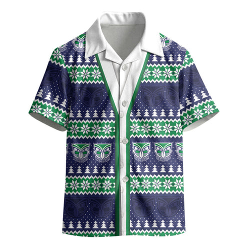 New Zealand Warriors Rugby Christmas Kid Hawaiian Shirt Seamless Cardigan Inspired